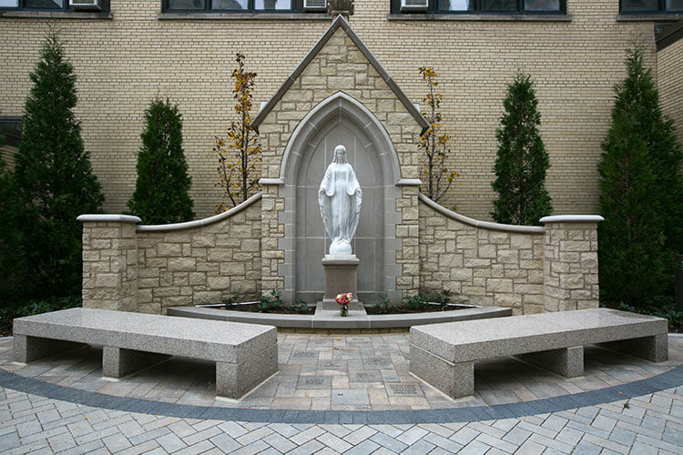Religious | Holy Name Courtyard